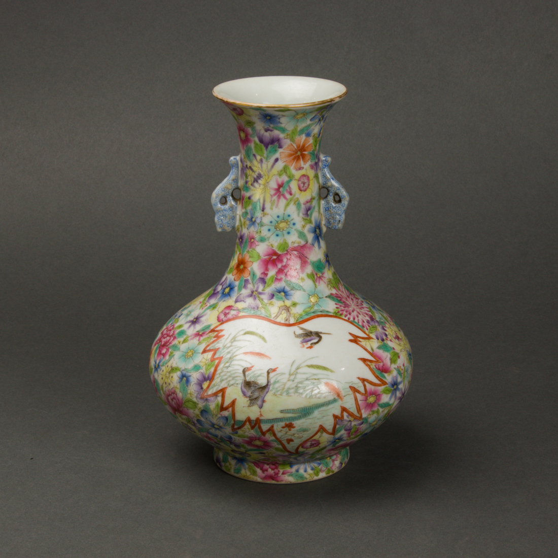 CHINESE FAMILLE ROSE MILLE-FLEURS