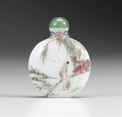 Chinese famille rose painted