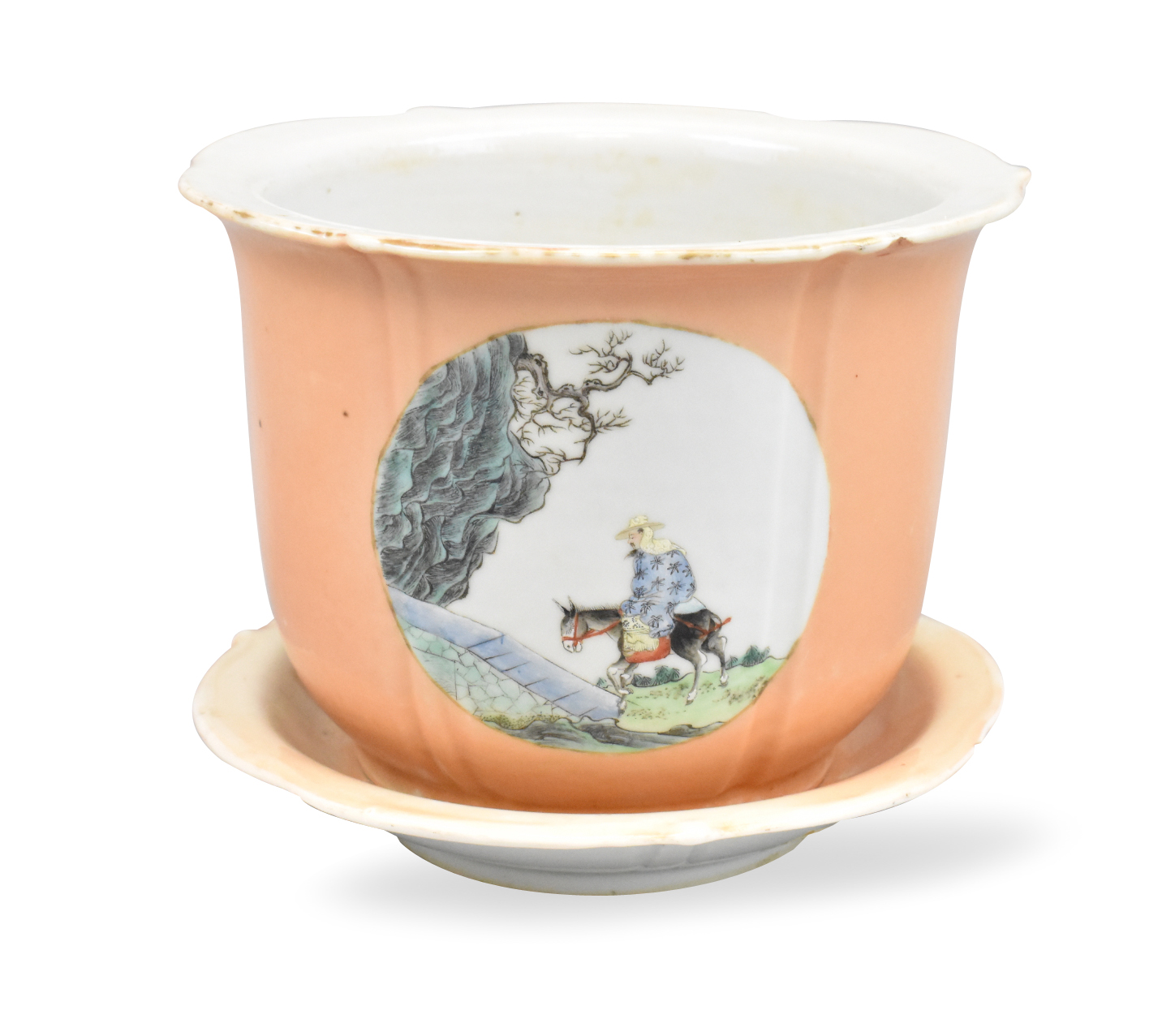 CHINESE FAMILLE ROSE PLANTER &