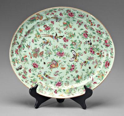Chinese famille rose platter,