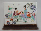 CHINESE FAMILLE ROSE RECTANGUL