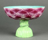 CHINESE FAMILLE ROSE STEM BOWL