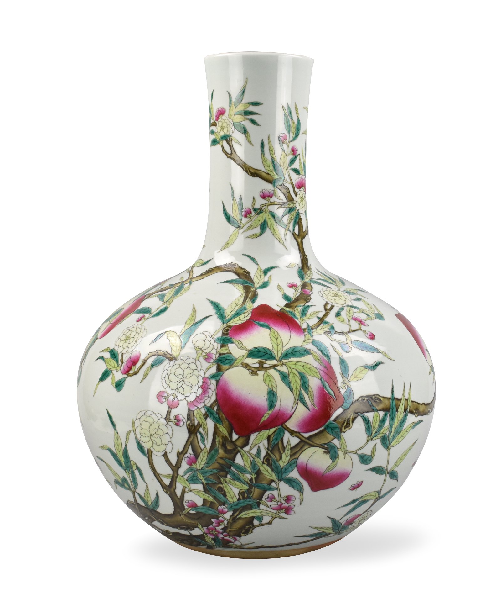 CHINESE FAMILLE ROSE"PEACH"