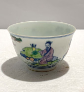 CHINESE FAMILLE VERT CUP<br>A