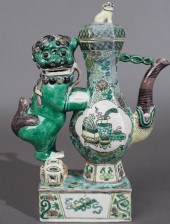 CHINESE FAMILLE VERTE BISCUIT