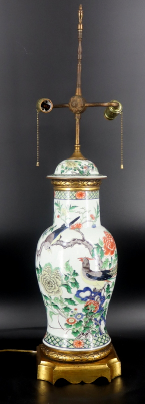 CHINESE FAMILLE VERTE BRONZE
