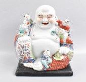 CHINESE FAMILLE VERTE BUDDHA F