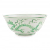 CHINESE FAMILLE VERTE "DRAGON"