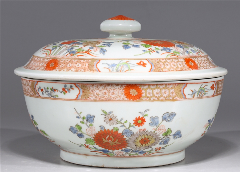 Chinese famille verte enameled