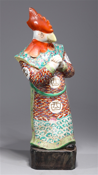 Chinese famille verte enameled