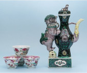 CHINESE FAMILLE VERTE EWER<br>