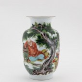 CHINESE FAMILLE VERTE FIGURAL