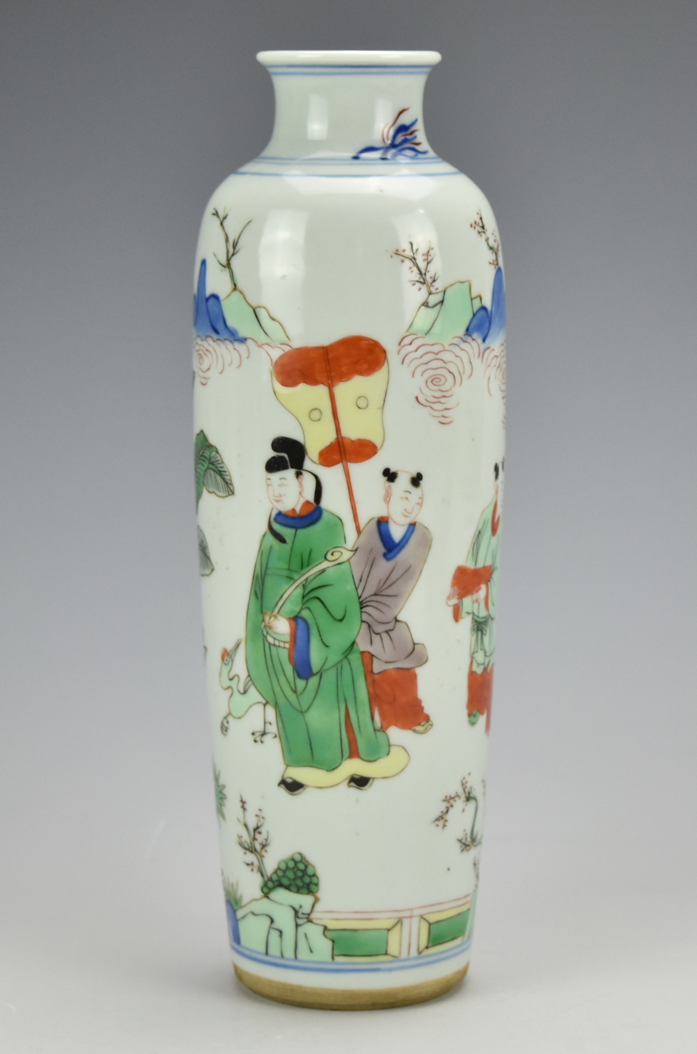 CHINESE FAMILLE VERTE FIGURAL