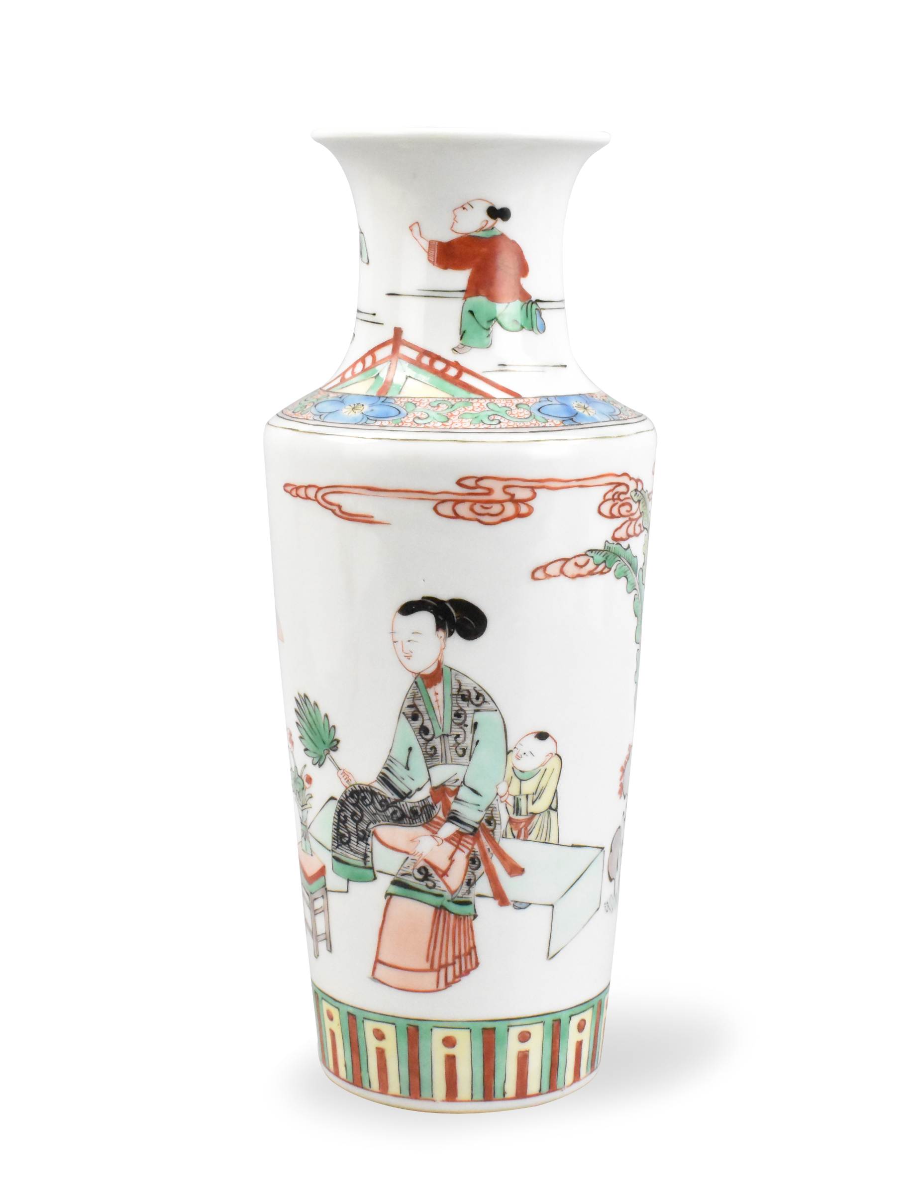 CHINESE FAMILLE VERTE FIGURAL