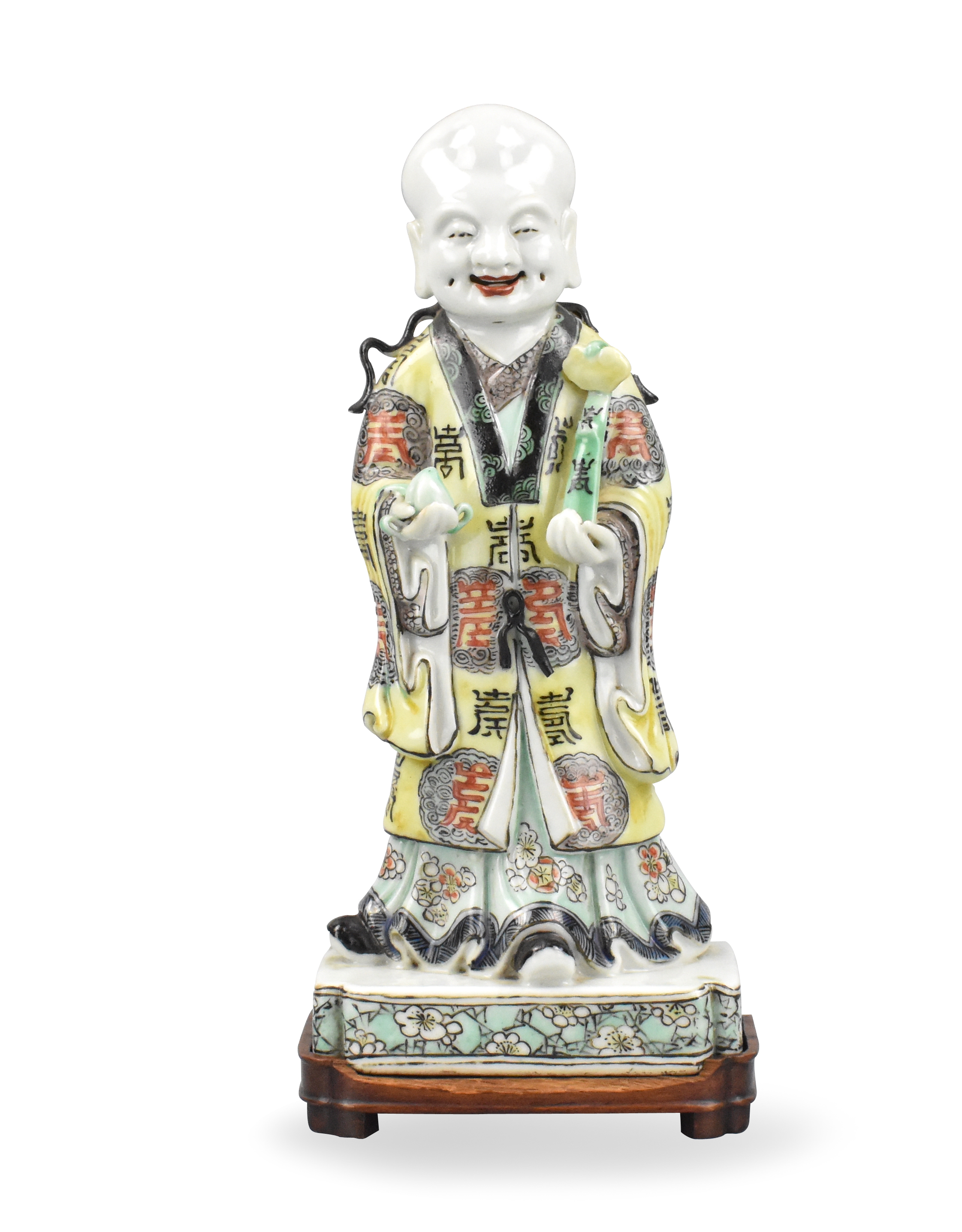 CHINESE FAMILLE VERTE FIGURE OF