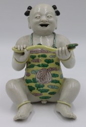 CHINESE FAMILLE VERTE FIGURE O