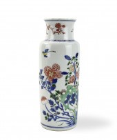 CHINESE FAMILLE VERTE FLORAL V
