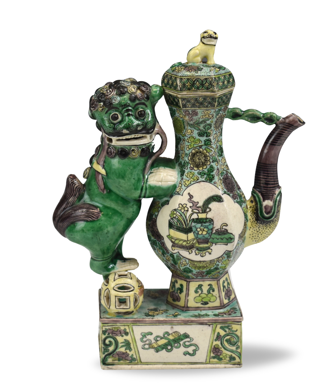 CHINESE FAMILLE VERTE FOO LION