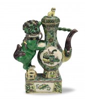 CHINESE FAMILLE VERTE FOO LION