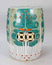 CHINESE FAMILLE VERTE GARDEN S