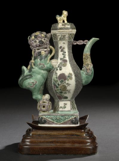 Chinese Famille Verte-Glazed