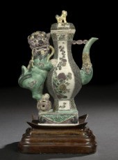 Chinese Famille Verte-Glazed B