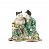 CHINESE FAMILLE VERTE HEHE TWI