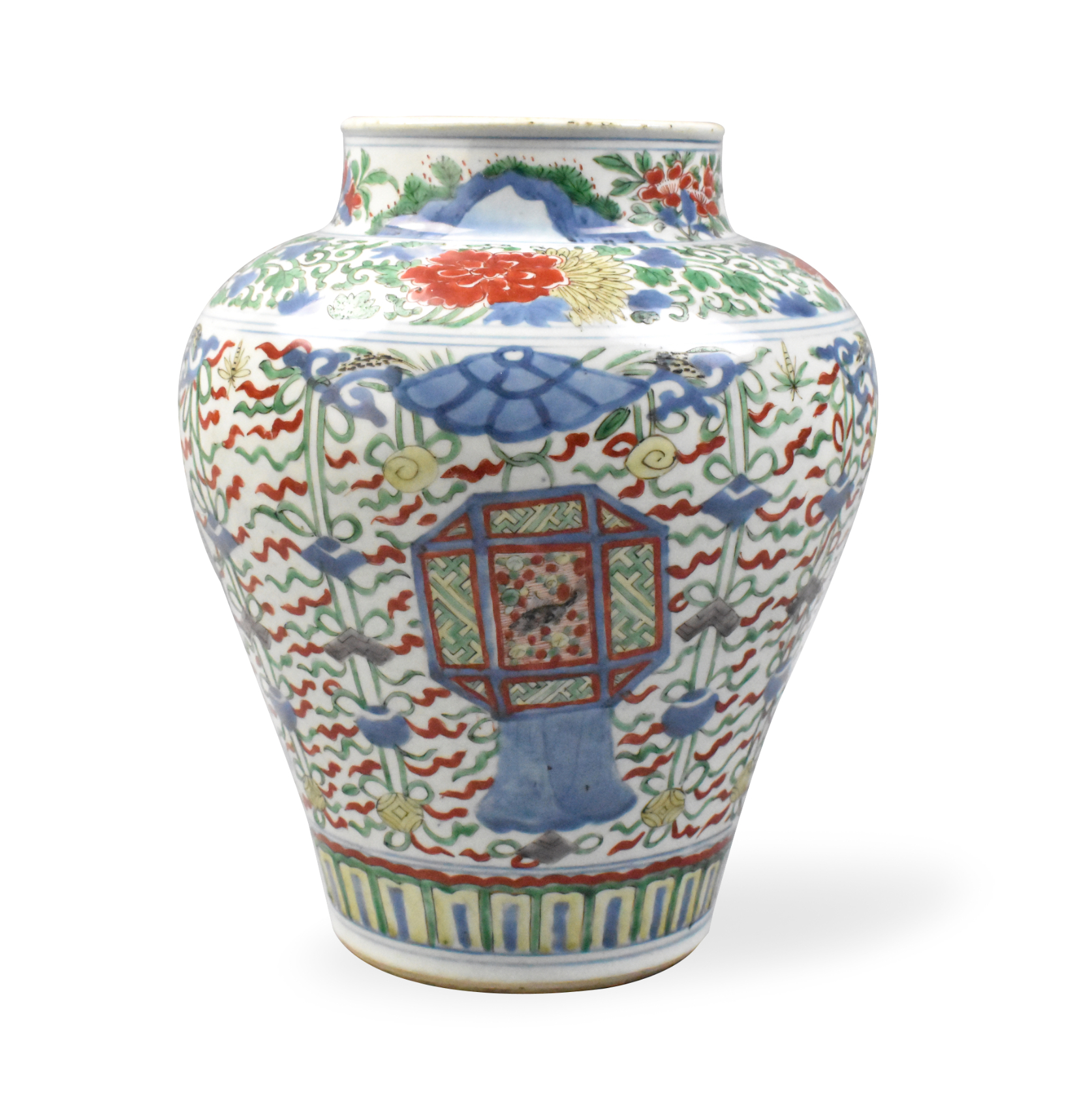CHINESE FAMILLE VERTE JAR, KANGXI