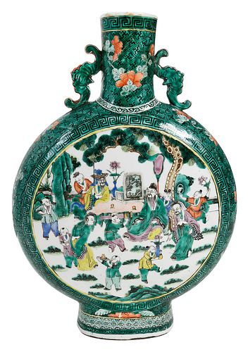CHINESE FAMILLE VERTE MOON