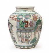 CHINESE FAMILLE VERTE OR WUCAI