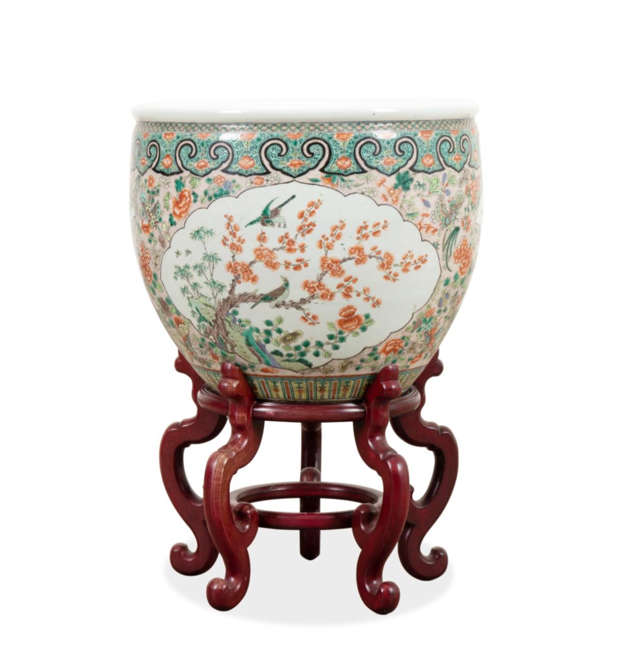 CHINESE FAMILLE VERTE PHOENIX