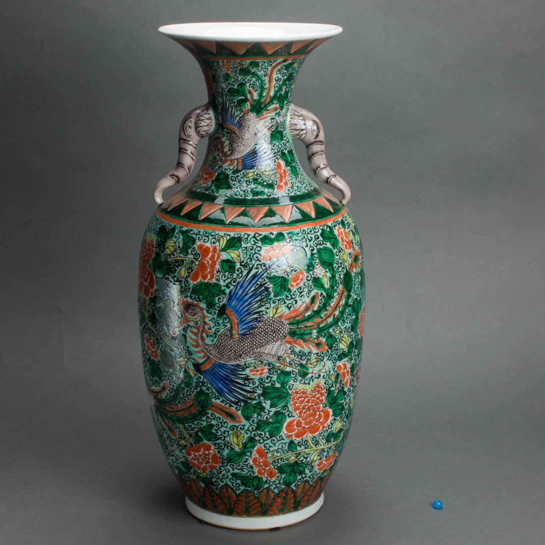 CHINESE FAMILLE VERTE 'PHOENIX'