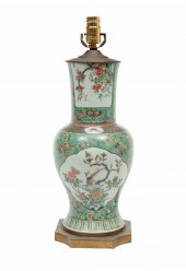 CHINESE FAMILLE VERTE PORCELAI