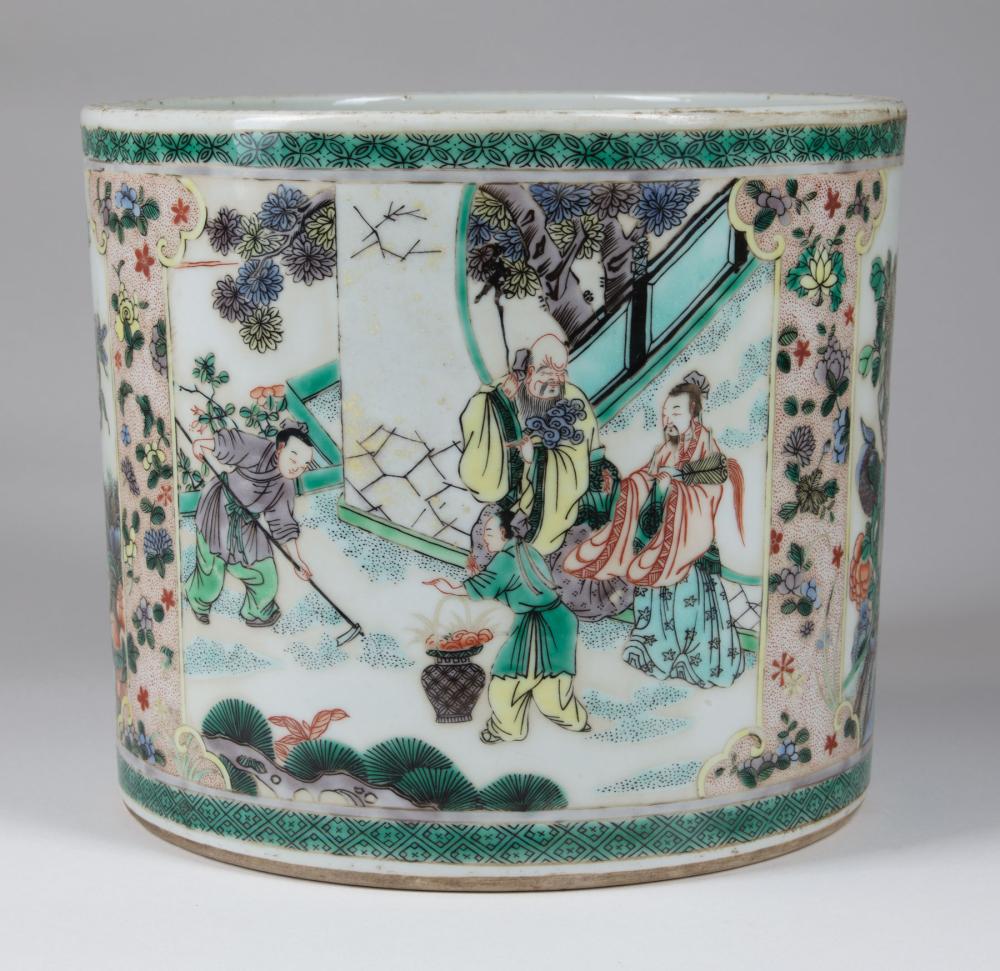 CHINESE FAMILLE VERTE PORCELAIN