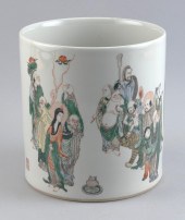 CHINESE FAMILLE VERTE PORCELAI
