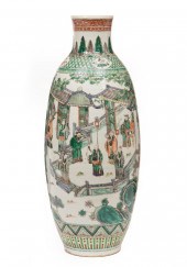 CHINESE FAMILLE VERTE PORCELAI