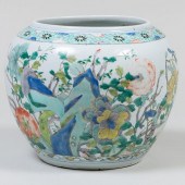 CHINESE FAMILLE VERTE PORCELAI