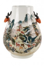 CHINESE FAMILLE VERTE PORCELAI