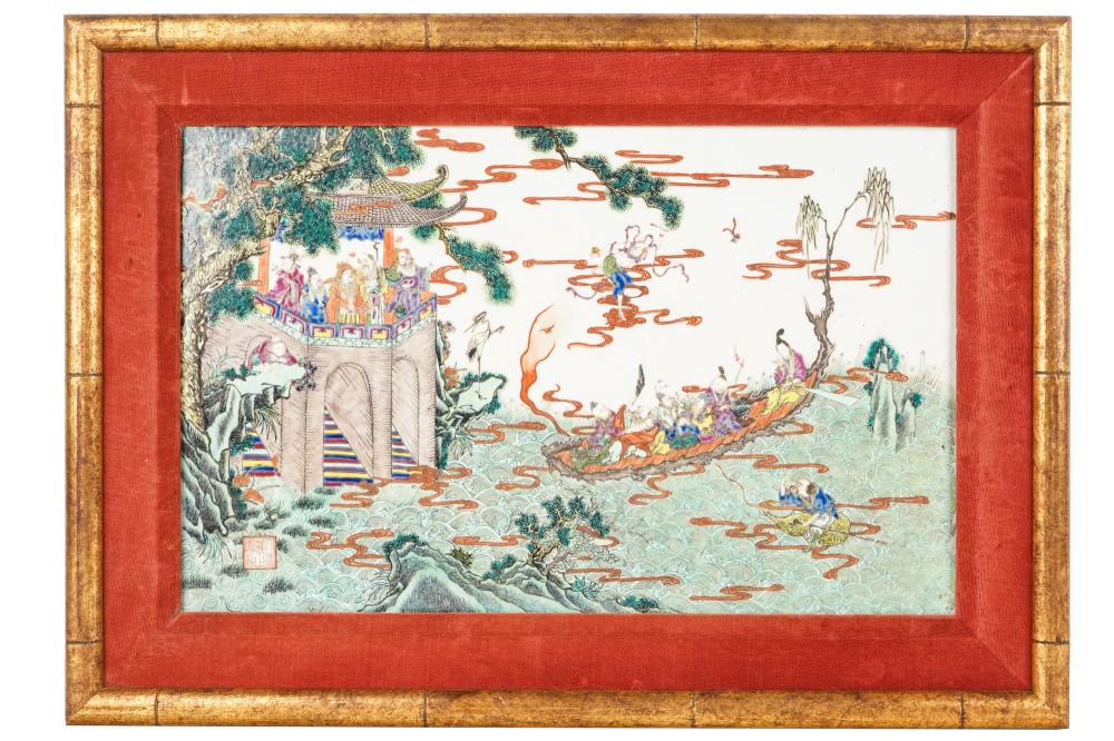 CHINESE FAMILLE VERTE PORCELAIN