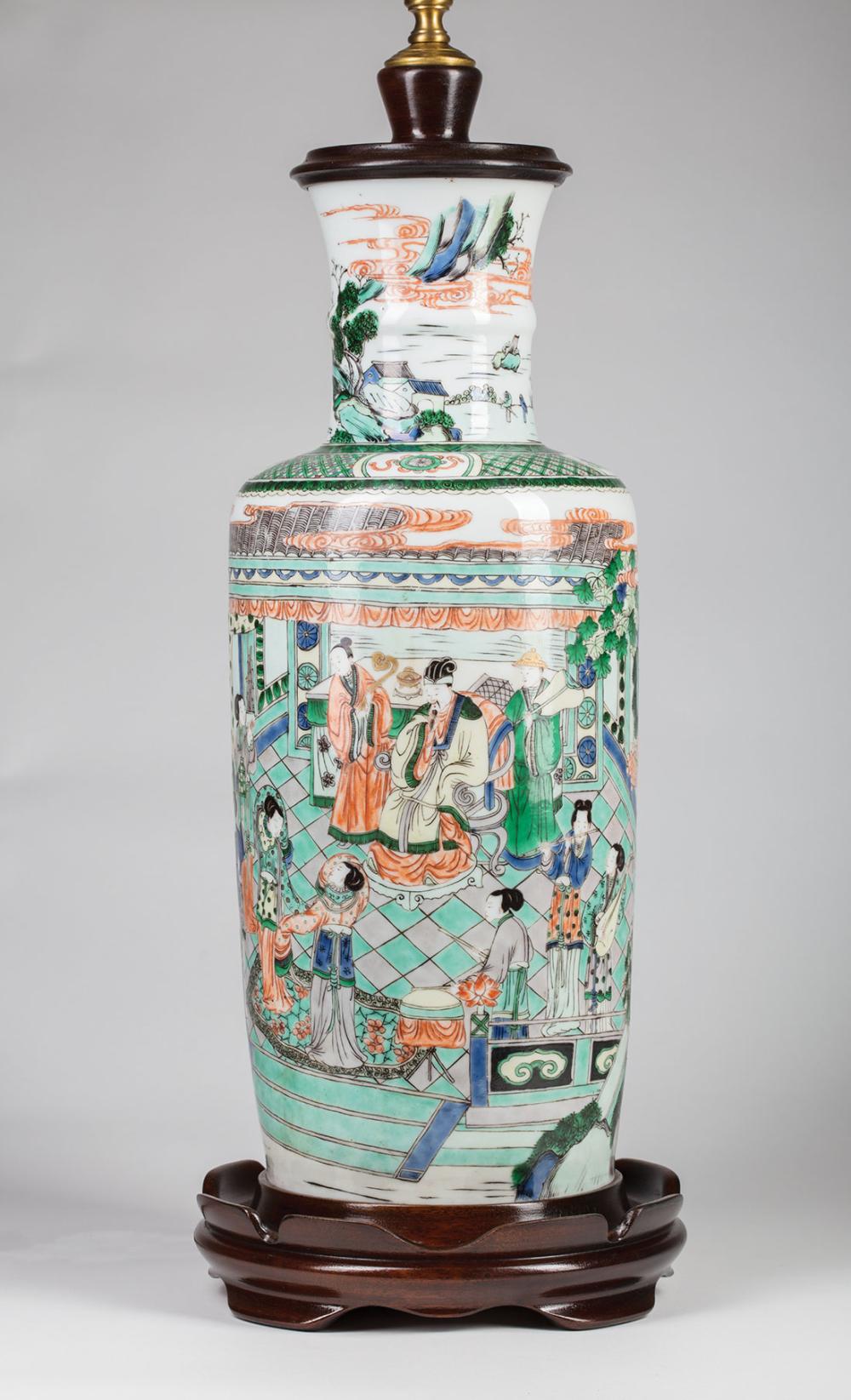 CHINESE FAMILLE VERTE PORCELAIN