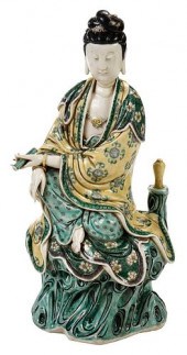 CHINESE FAMILLE VERTE PORCELAI