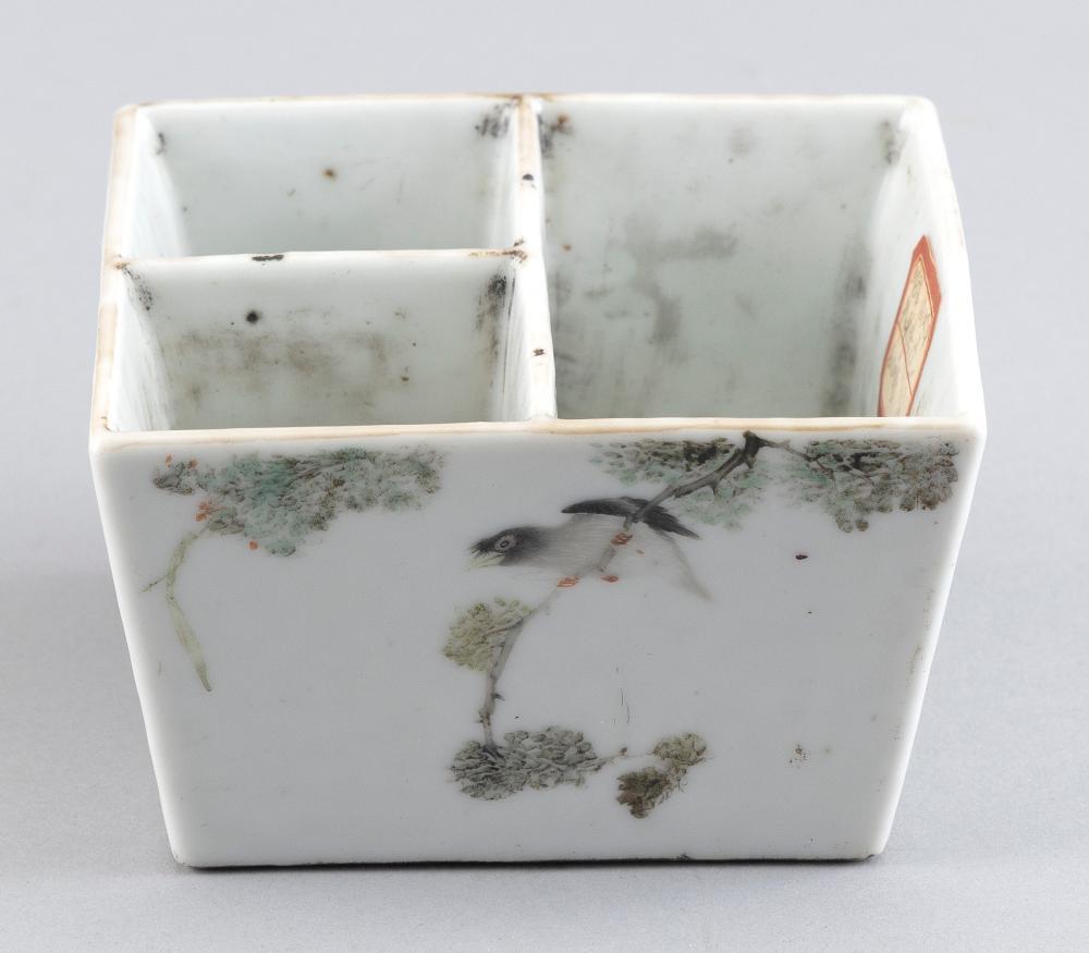 CHINESE FAMILLE VERTE PORCELAIN