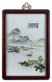 CHINESE FAMILLE VERTE PORCELAI