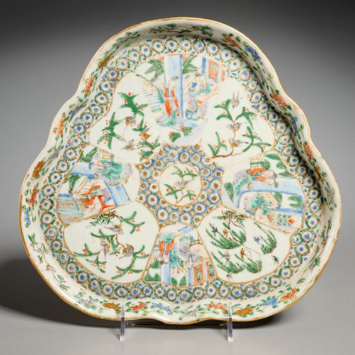 CHINESE FAMILLE VERTE PORCELAIN