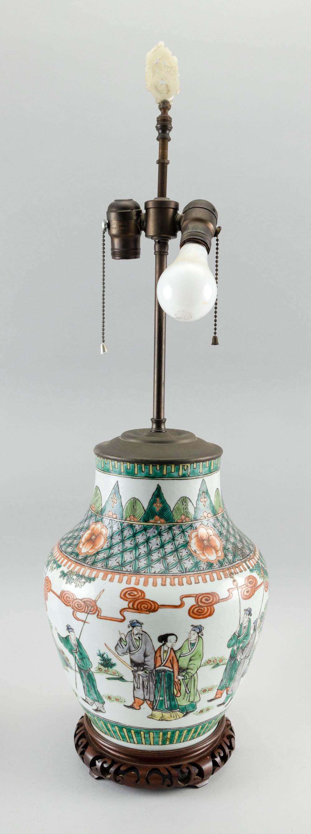CHINESE FAMILLE VERTE PORCELAIN