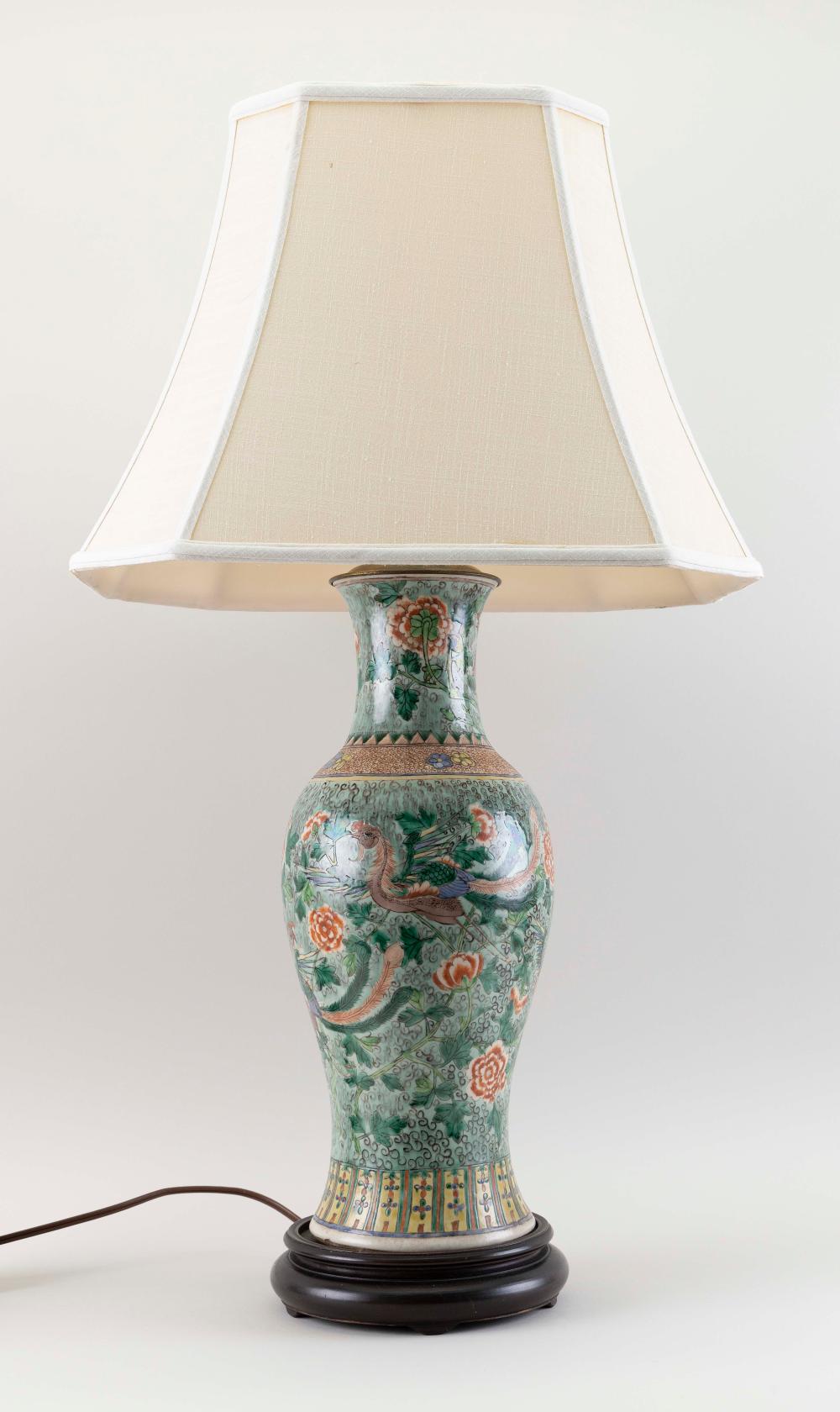 CHINESE FAMILLE VERTE PORCELAIN