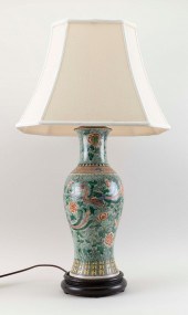 CHINESE FAMILLE VERTE PORCELAI