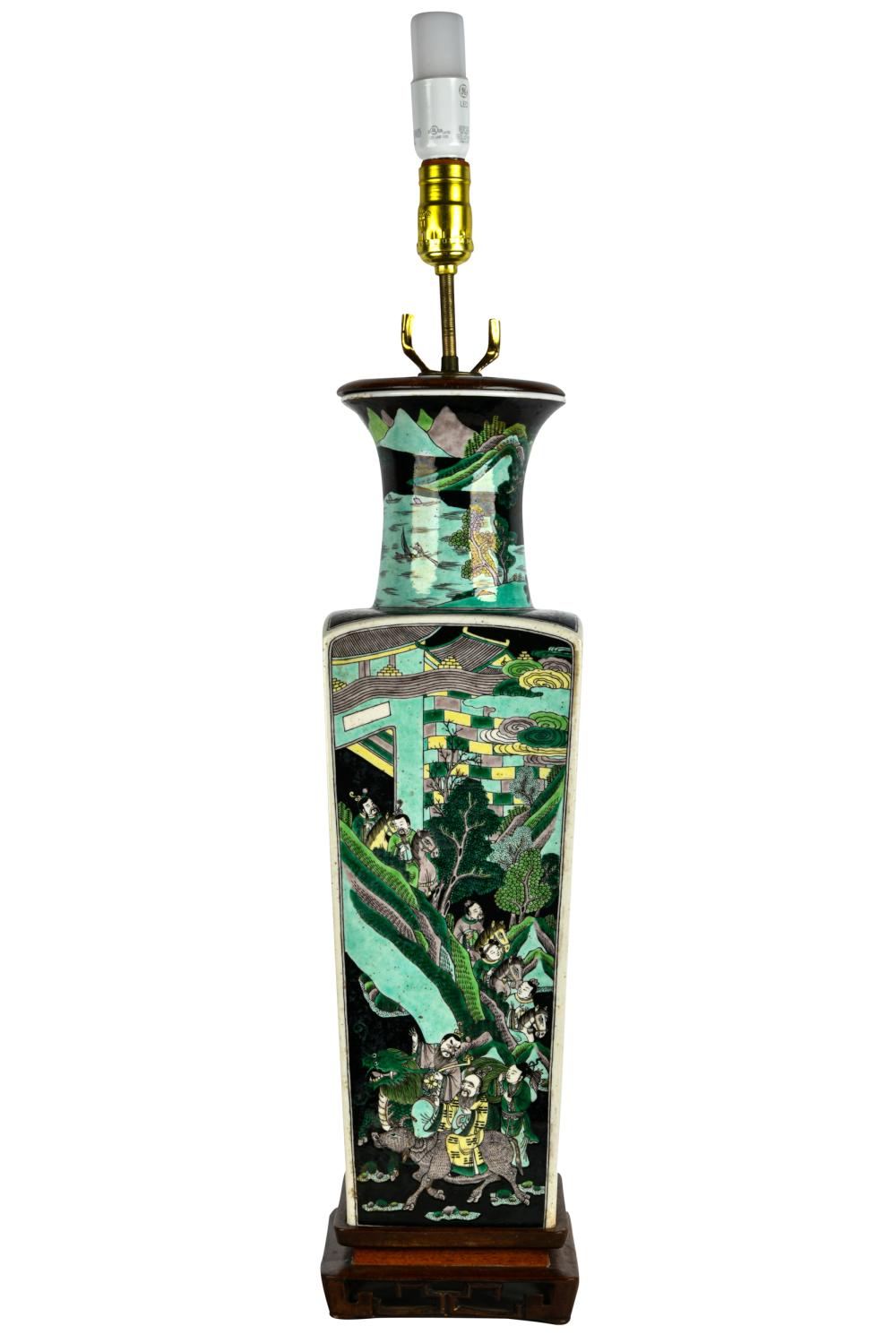 CHINESE FAMILLE VERTE PORCELAIN
