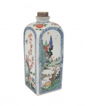 CHINESE FAMILLE VERTE SQUARE B