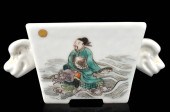 CHINESE FAMILLE VERTE SQUARE C